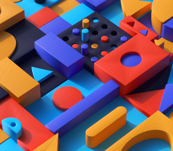 colourful blocks